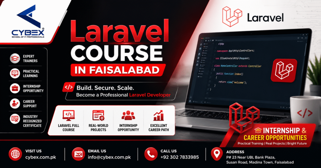 Laravel Course in Faisalabad